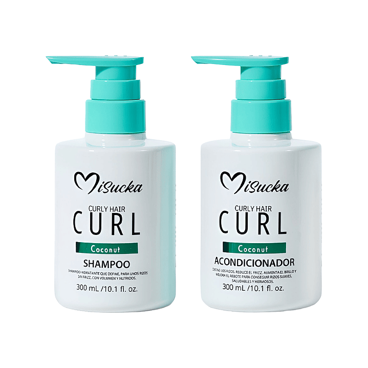 Shampoo + Acondicionador Curly Coconut de MISUCKA 1