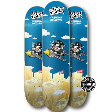 Tabla skate Vaca Loca Skateboards Promodel Christian Holloway 3