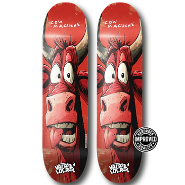 Tabla skate Vaca Loca Skateboards Cow Machine 2