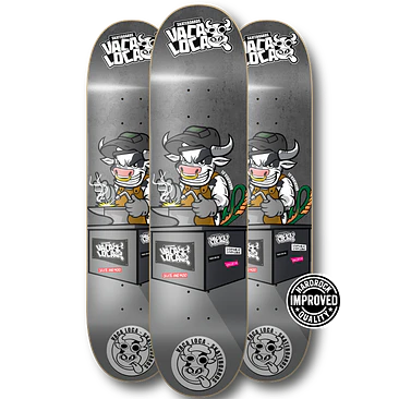 Tabla skate Vaca Loca Skateboards Cow Welder 2