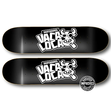 Tabla skate Logo Vaca Loca Skateboards 3