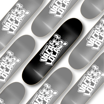 Tabla skate Logo Vaca Loca Skateboards 4