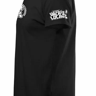 Polera Oficial Vaca Loca Skateboards – Estampado en Gamuza 3