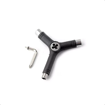 Llave Y Skate Herramienta Llave T Color Negro Tools 2
