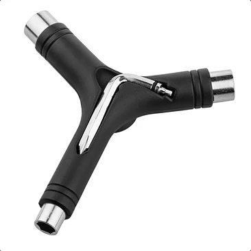 Llave Y Skate Herramienta Llave T Color Negro Tools 4