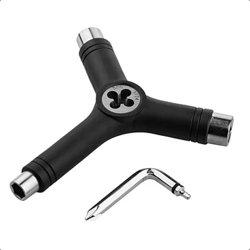 Llave Y Skate Herramienta Llave T Color Negro Tools 5