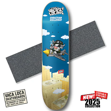 Promoción: Tabla Skate Promodel Christian Holloway + Lija Eat Sneaker 1