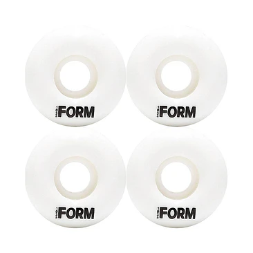 Ruedas Form WHITE / Blanco 54mm 103A SPF – Pack de 4 (Blancas) 2
