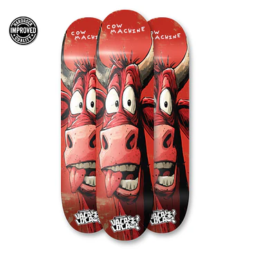 Tabla skate Vaca Loca Skateboards Cow Machine 4