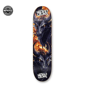 Tabla skate Vaca Loca Skateboards Cow Dragon