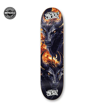 Tabla skate Vaca Loca Skateboards Cow Dragon 1