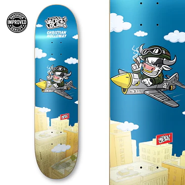 Tabla skate Vaca Loca Skateboards Promodel Christian Holloway 5