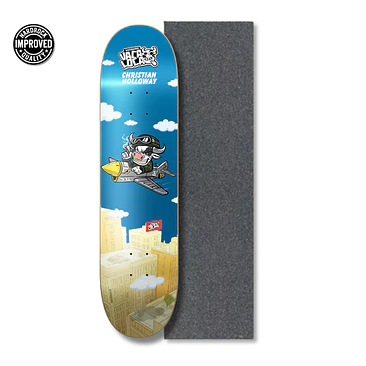 Promoción: Tabla Skate Promodel Christian Holloway + Lija Eat Sneaker 1