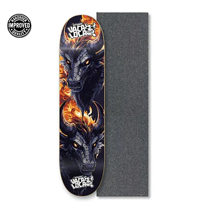 Promoción: Tabla Skate Cow Dragon + Lija Eat Sneaker