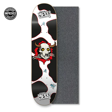 Promoción: Tabla Skate Ripper Cow Vaca Loca Skateboards + Lija Eat Sneaker 1