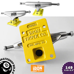 Trucks Iron 149 Forged - Ideales para tablas de 8.25