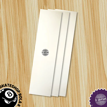 Lija de Skate CL Griptape Blanca / Natural 1