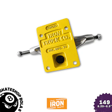 Trucks Iron 149 Forged - Ideales para tablas de 8.25