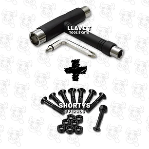 Combo Mantenimiento: Llave T + Pernos Shortys 1