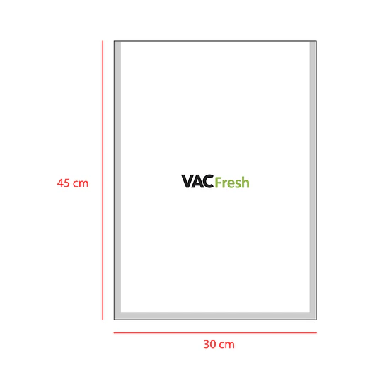 Bolsa de Vacío 30 x 45 CM x 90 MIC-  (Valor 100 Uds) - Image 4