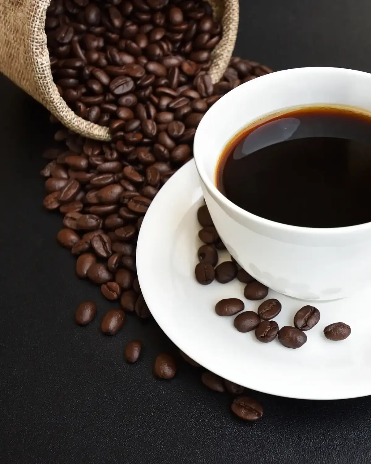 Café recién tostado en el taller