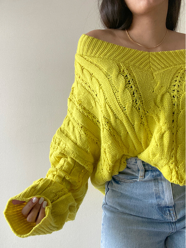 SWEATER PILY AMARILLO