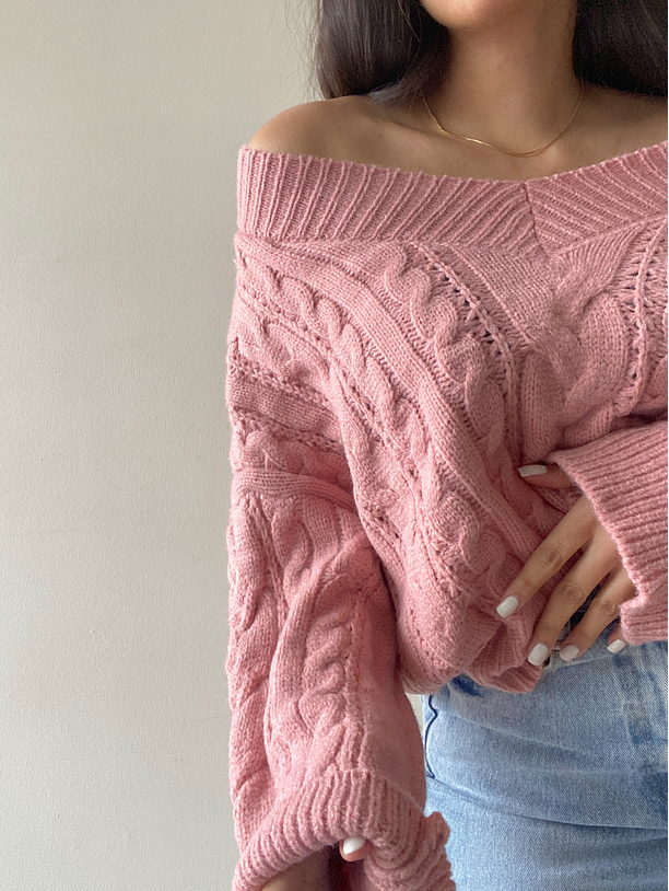 SWEATER PILY ROSADO