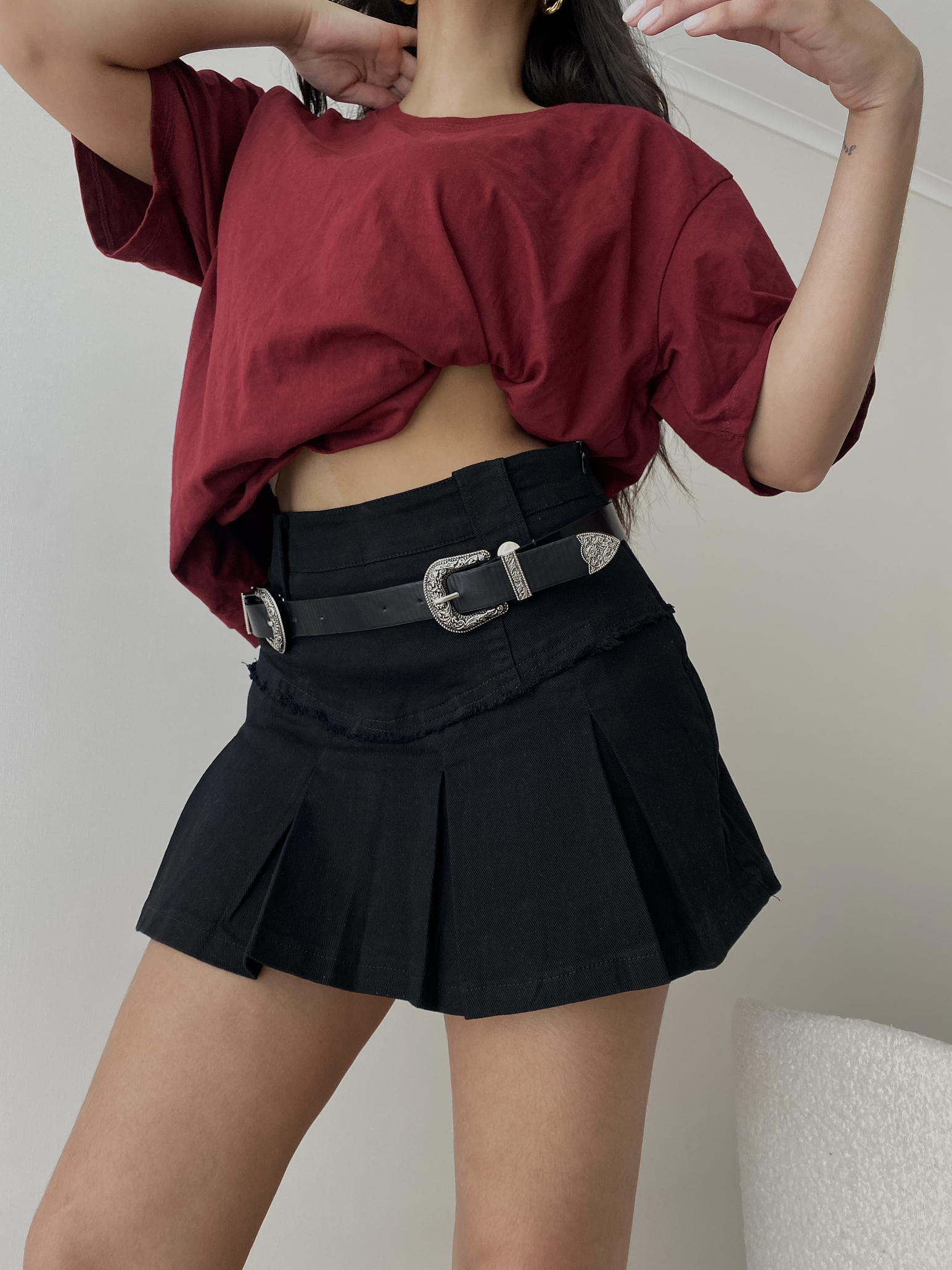 FALDA BLOSSOM NEGRO 3