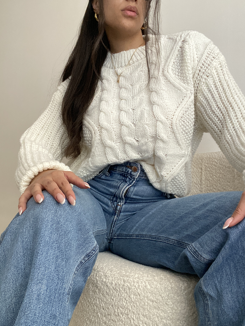 SWEATER DOMINIC BLANCO 1