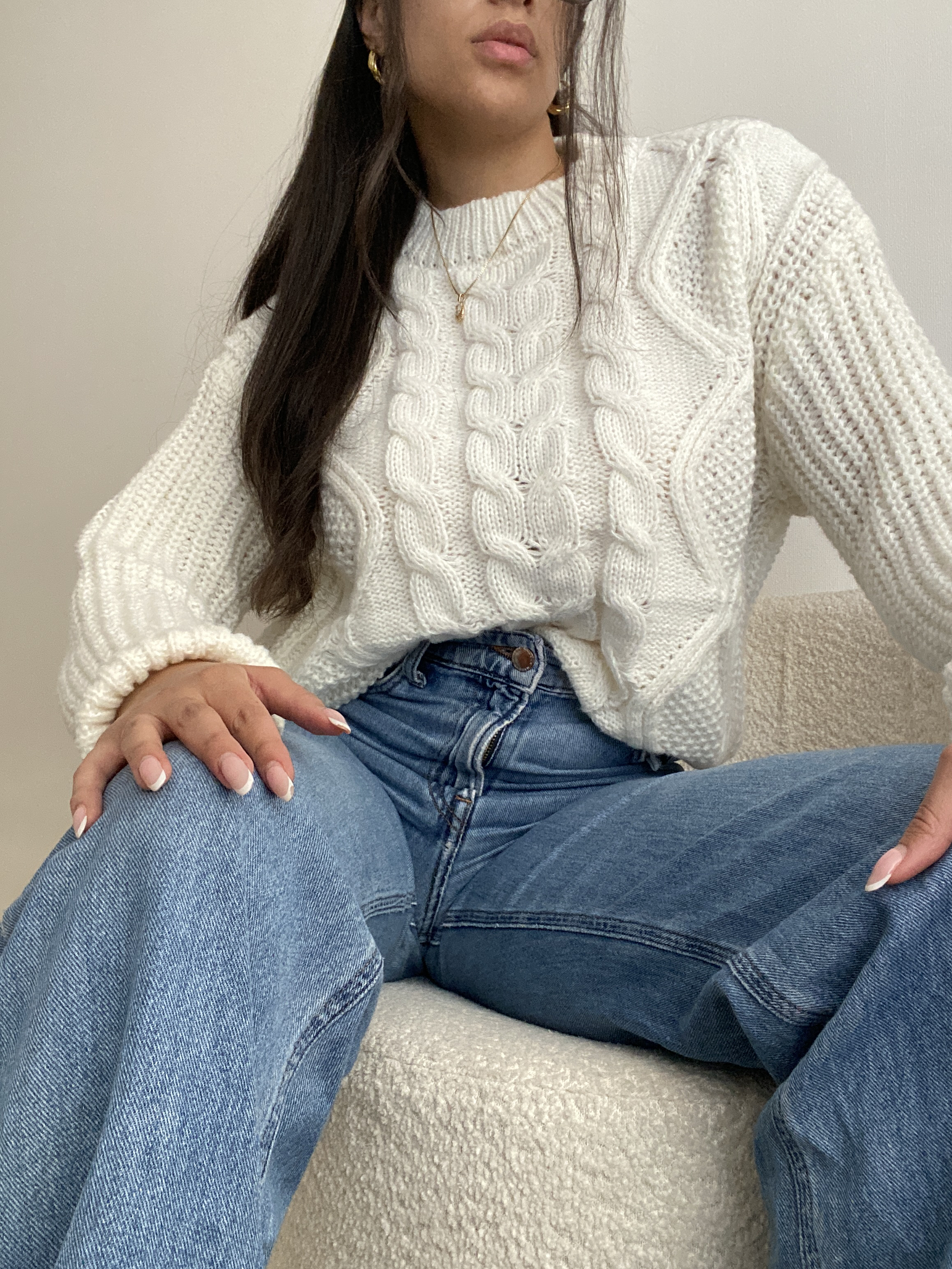 SWEATER DOMINIC BLANCO 1