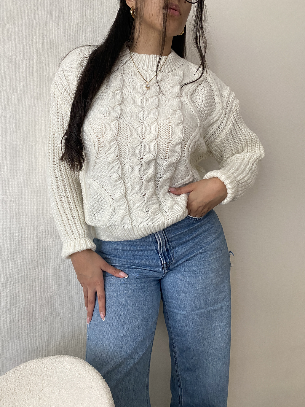 SWEATER DOMINIC BLANCO 3