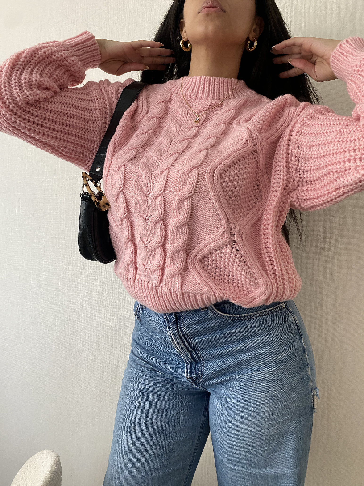 SWEATER DOMINIC PINK 2