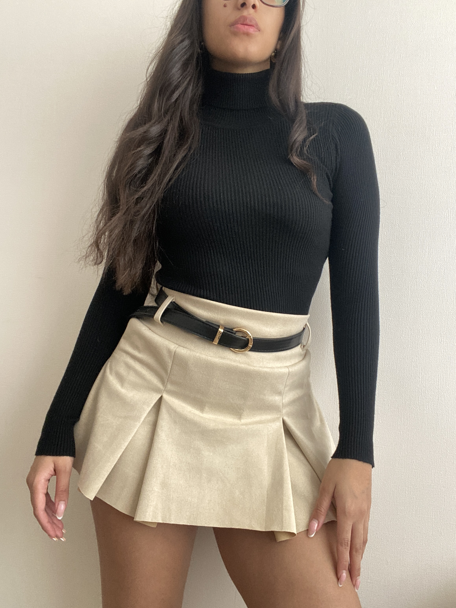 FALDA HARPER BEIGE 2