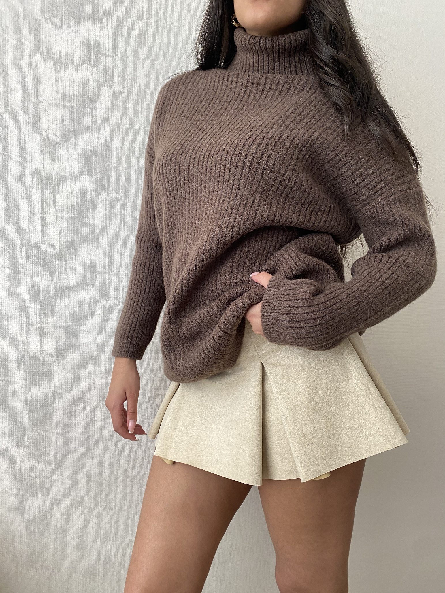 SWEATER LEWIS BROWM 1