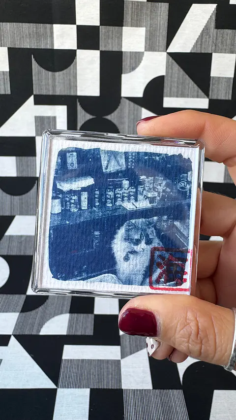Imán gatito vendedor de Ferretería Francia 