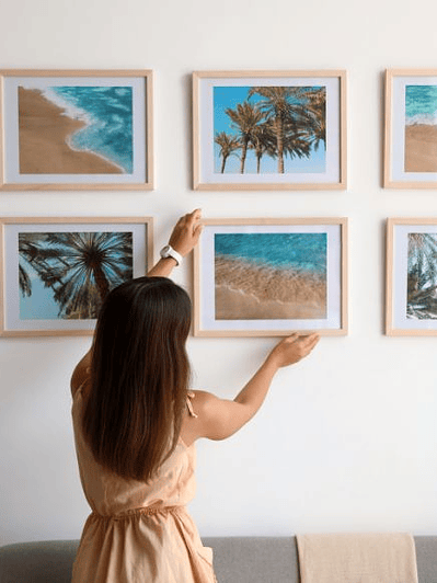 Instalación de Cuadros y Espejos Decorativos