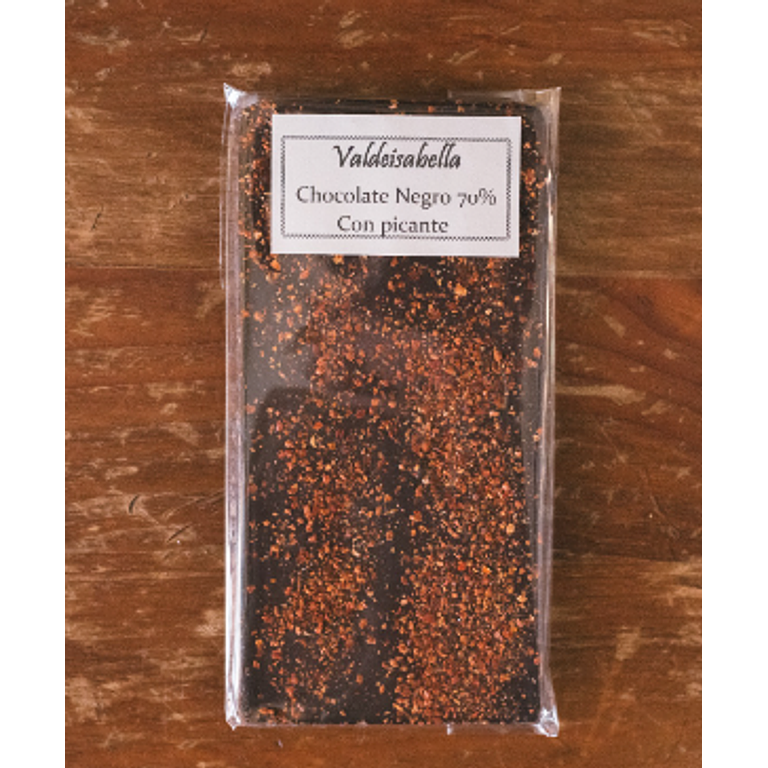 Tableta Chocolate 70% con Picante