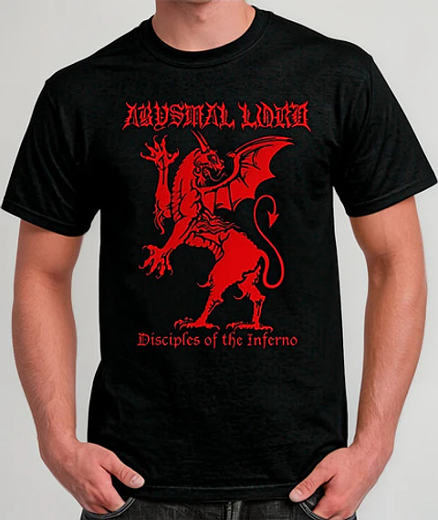 Polera Abysmal Lord - Ver 02 - Disciples Of The Inferno