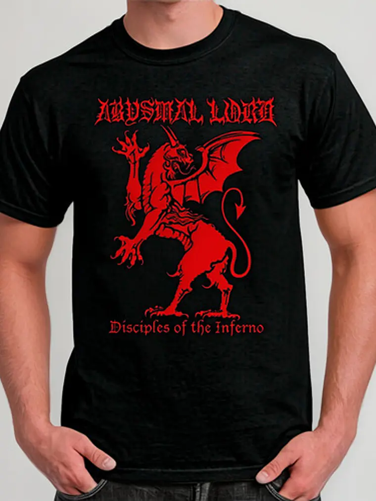 Polera Abysmal Lord - Ver 02 - Disciples Of The Inferno 1