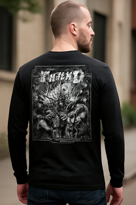 Polera Manga Larga Aborted - Ver 03 - La Grande Mascarade