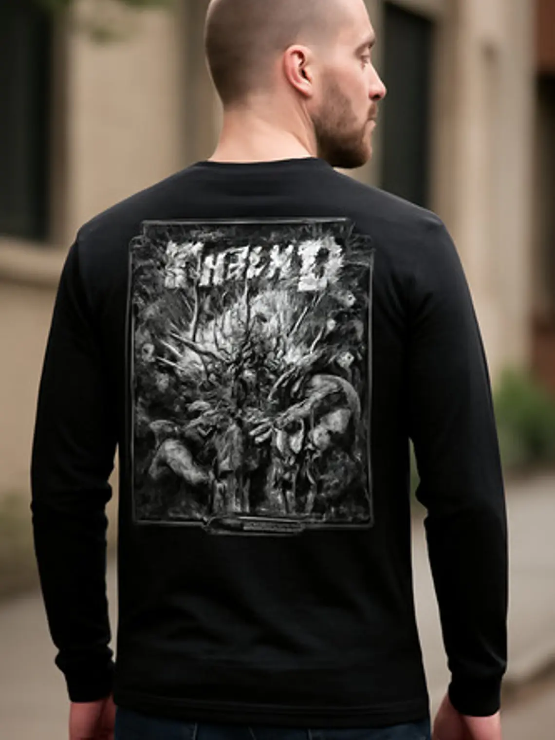 Polera Manga Larga Aborted - Ver 03 - La Grande Mascarade 1