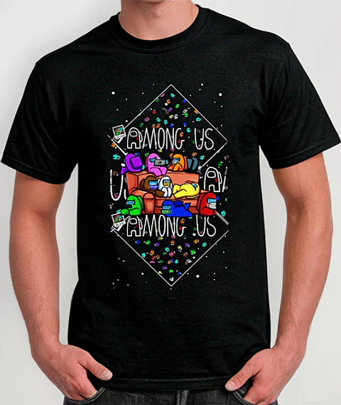 Polera Among Us - Ver 03 - Vale Gamess