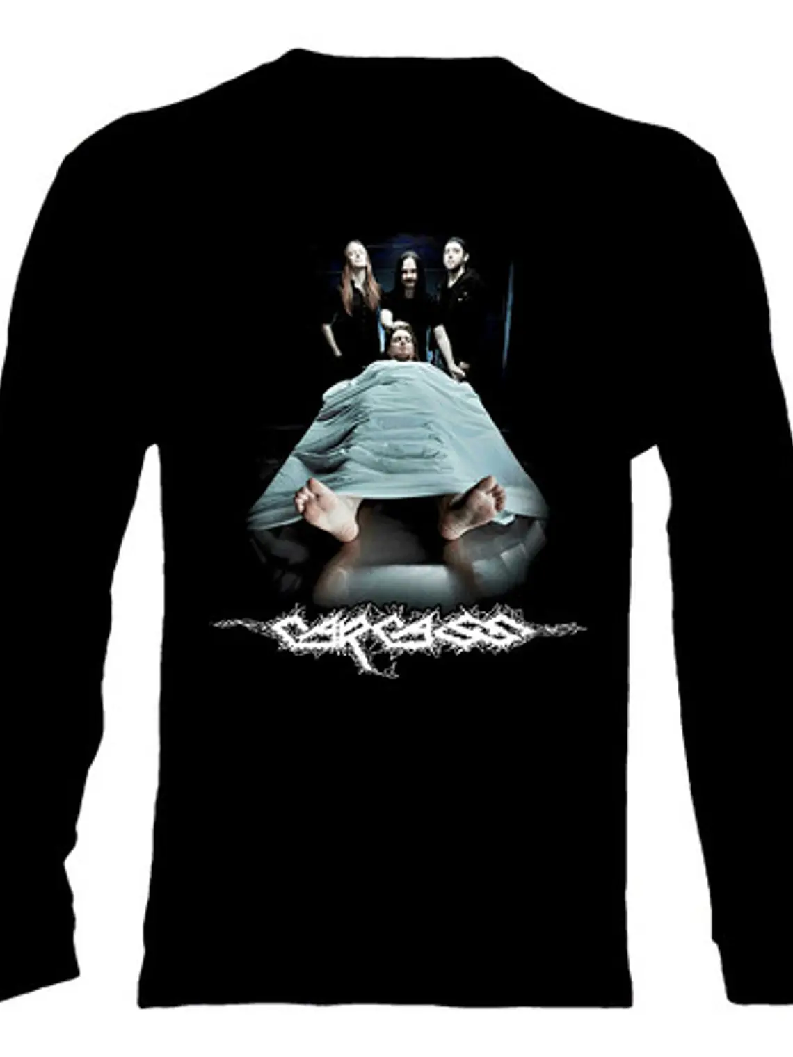 Polera Manga Larga Carcass - Ver 03 - Vale Gamess 1