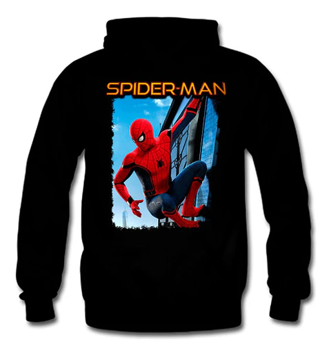Poleron Spiderman - Ver 01 - Vale Gamess