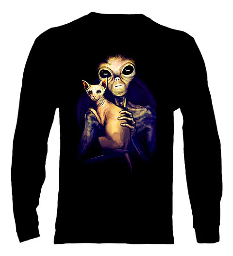 Polera Manga Larga Alien - Ver 05 - Vale Gamess