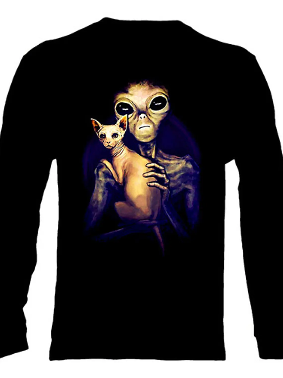 Polera Manga Larga Alien - Ver 05 - Vale Gamess 1