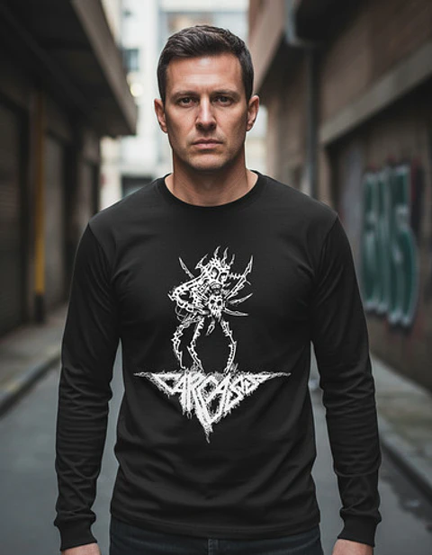 Polera Manga Larga Carcass - Ver 23 - Vale Gamess