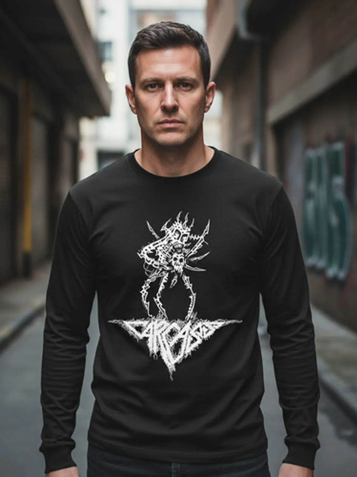 Polera Manga Larga Carcass - Ver 23 - Vale Gamess 1