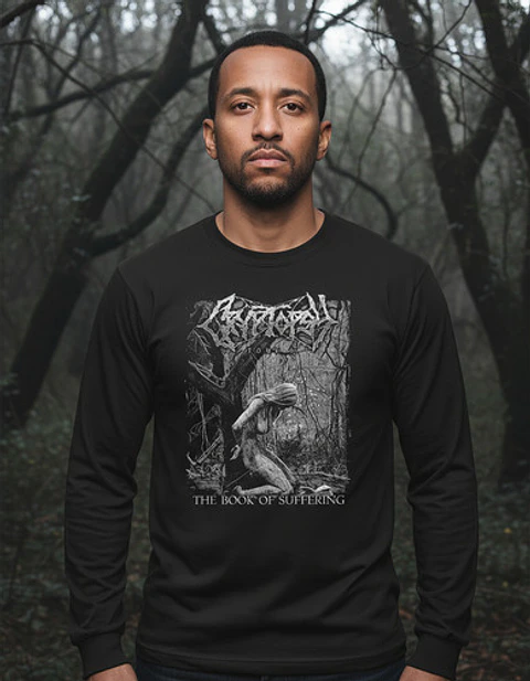 Polera Manga Larga Cryptopsy - Ver 05 - The Book Of Sufferin