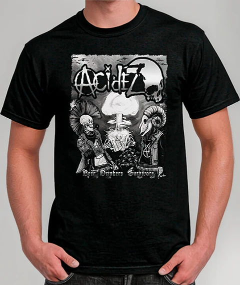 Polera Acidez - Ver 01 - Beer Drinkers Survivors